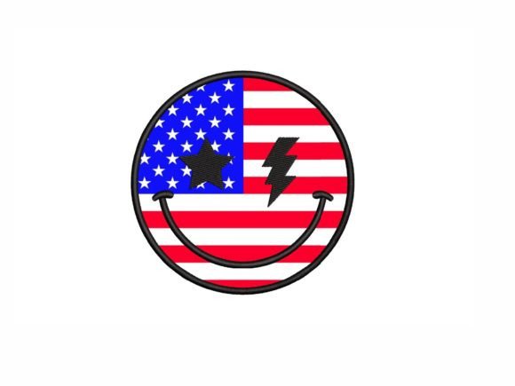 American Smile Applique